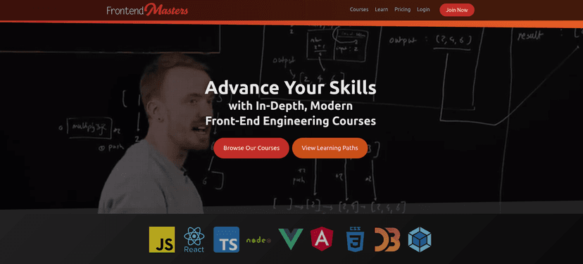 Advance your skills with in-depth, modern JavaScript and front-end engineering courses.